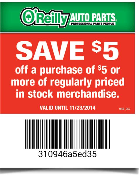 Browse amazing 17 live O'Reilly offers available at Extrabux. . Oreilly auto coupon code